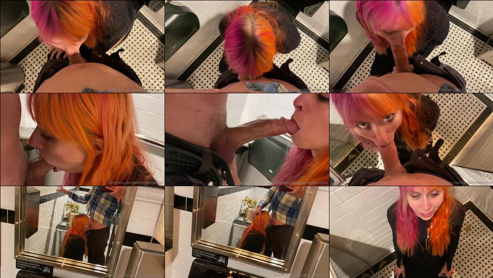 deepthroatslushie 01 01 2023 2731223465 what if a stranger at the bar came into the restroom and fucked my face this is what woul