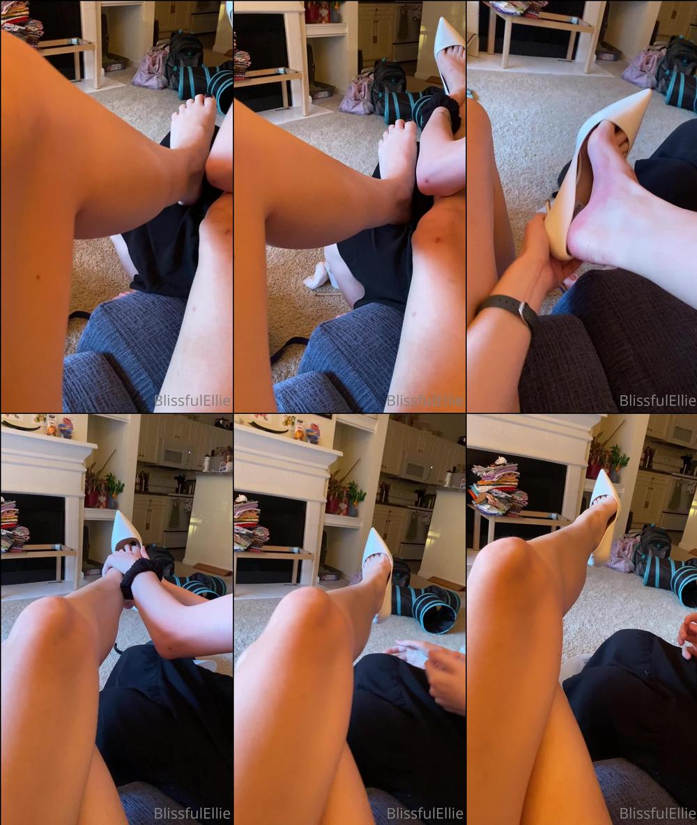 blissfulellie 04 09 2020 835640445 Please enjoy these two minutes of Caroline whining and me making her put on my new shoes t