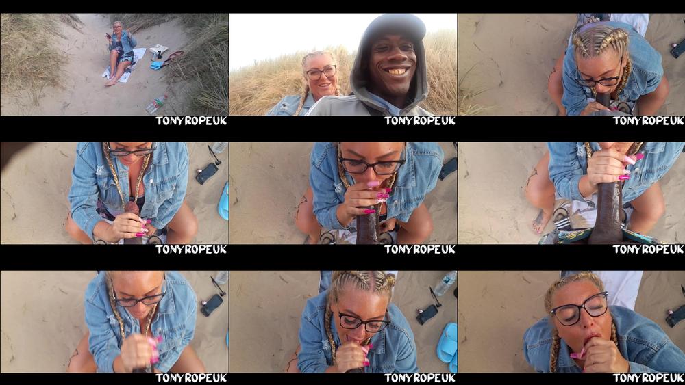 Tony Rope and the BBW SLUT part 1 Beach - June 04, 2023