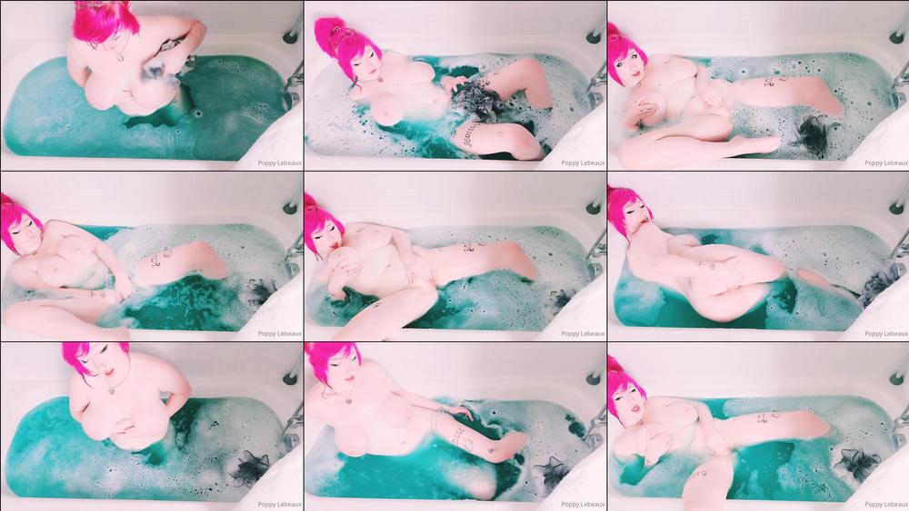 poppylebeaux 04 01 2021 2001276941 this month s free full length video sudsy and bubbly and oh so wet