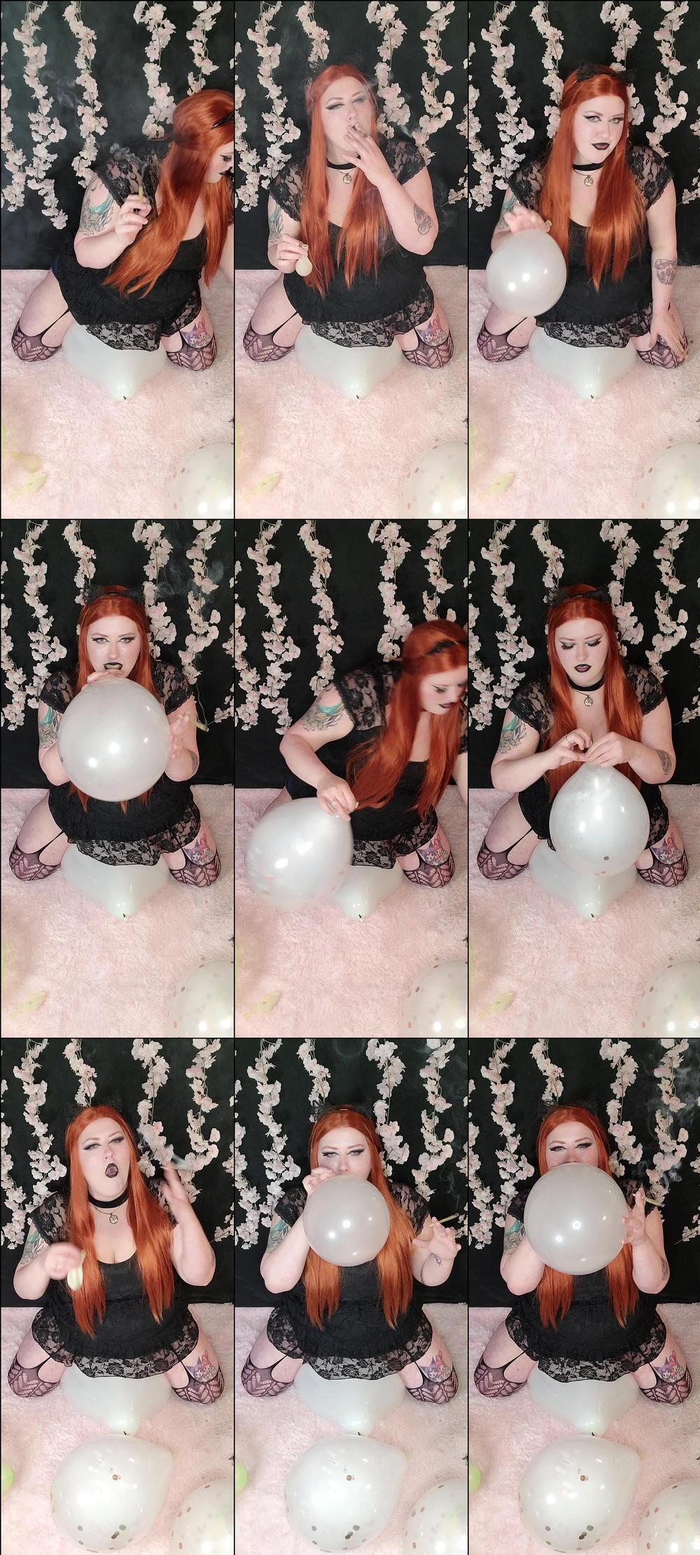 Goth Ginger BBW Smoke Fill&Pops loons - March 07, 2022