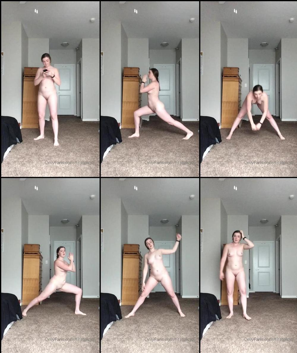 freckled_feet 02 08 2019 48478264 2 minutes of nude yoga from a custom video I made  )