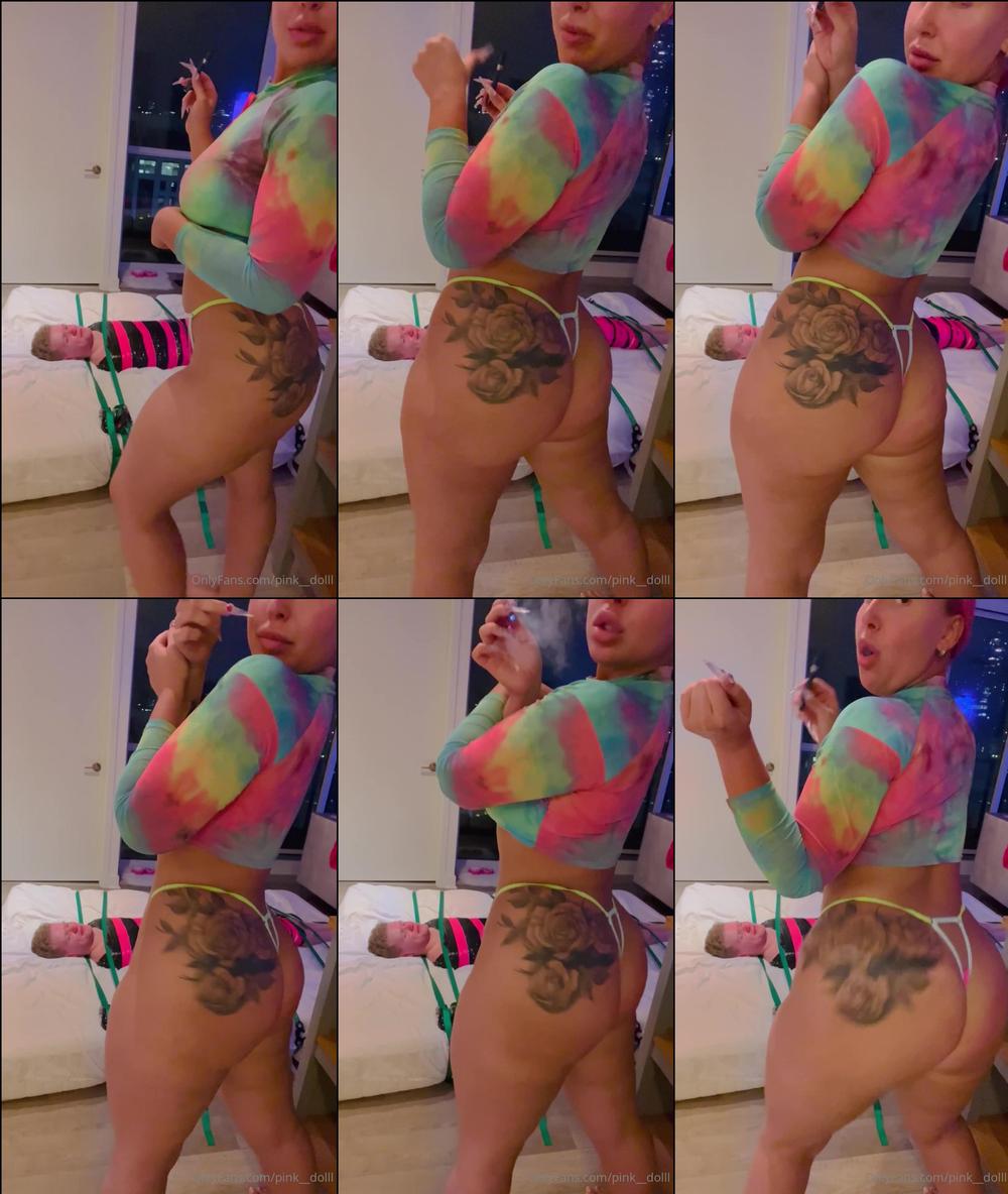 pink dolll 721200162 extreme bondagefacesit my slave is always asking for more restraints let s make sure he can t move under my a 15min video