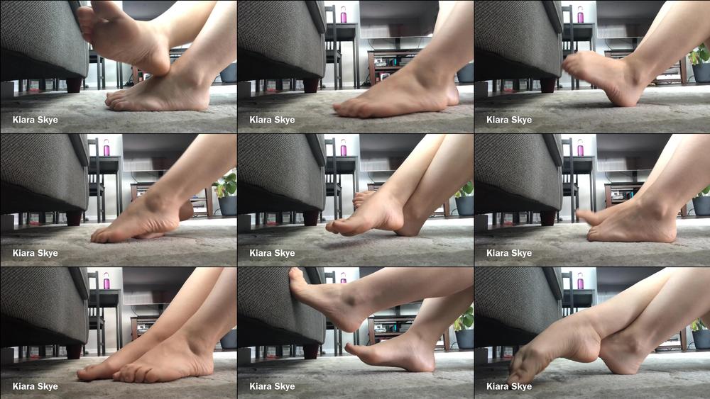 kiaraskye 04 06 2020 393127655 just sitting here while you creep on my feet i pay you no attention of course