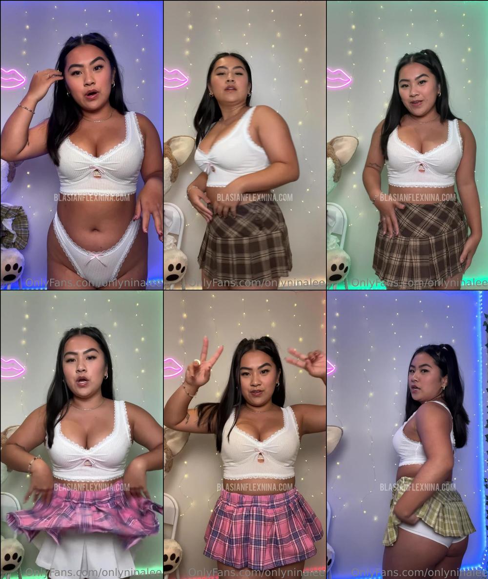 onlyninalee 698361849 mini skirt try on haul 