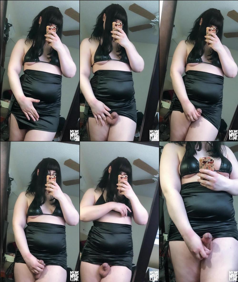 mymymarceline 115549754 split satin skirt alright next vid is going to be an anal one promise with buttplug pics too i ve just been hella dead after moving a bunch of furniture but you ll get