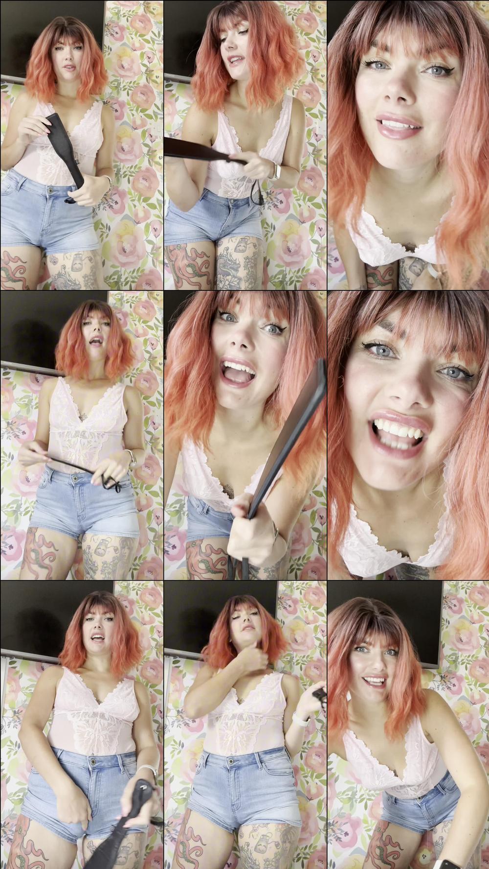Crazy bitch destroys your balls! Ball busting JOI - August 29, 2024