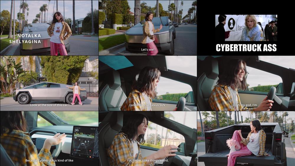 onlyfans 1032204114 natalka is cruising through la in a cybertruck and spilling the beans on the top notch quality. it certainly turns heads everywhere onlyfans.comnatalka