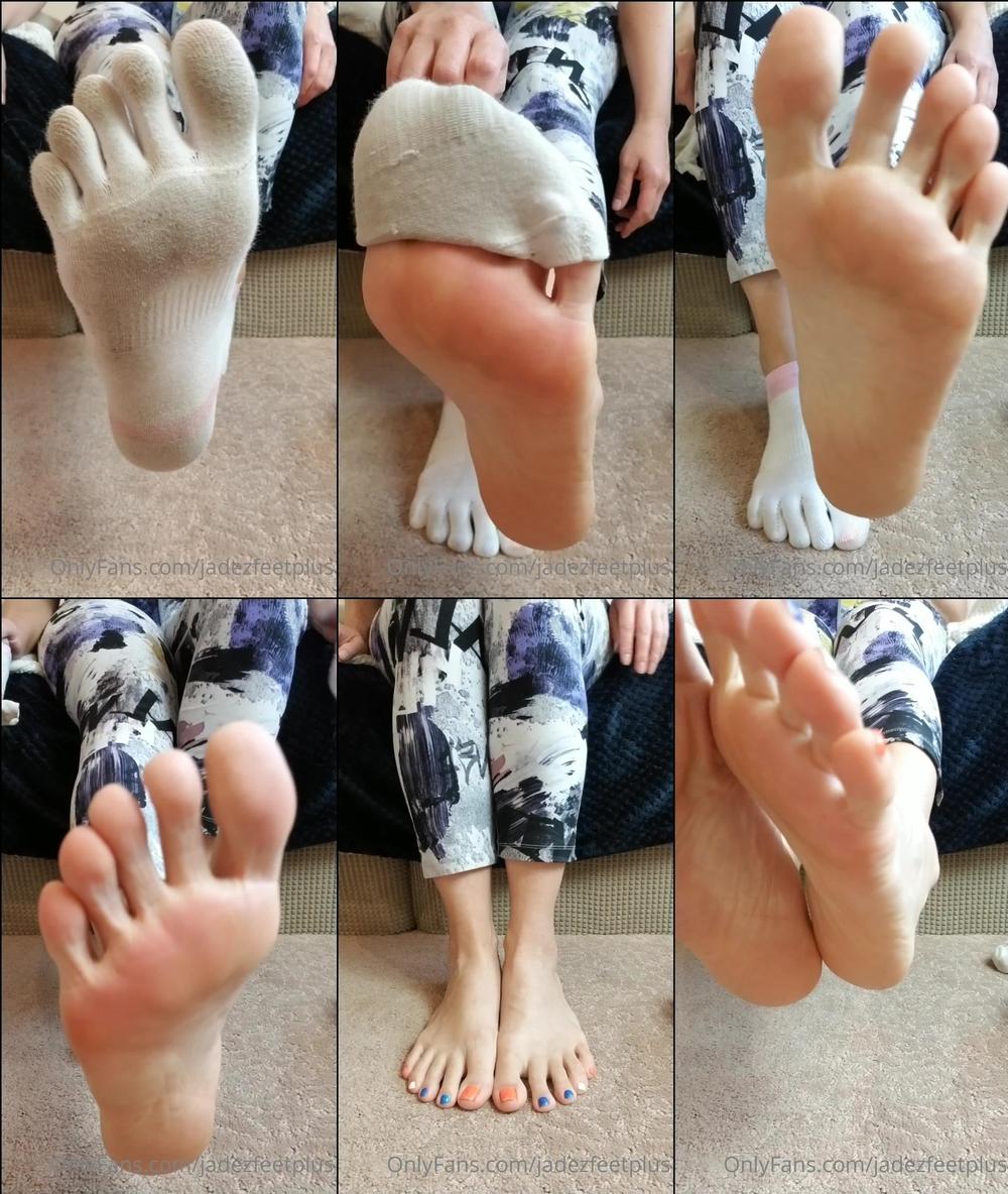 jadezfeetplus 194328624 10 mile ride in the mountains. watch me take my sweaty shoes amp toe socks off.