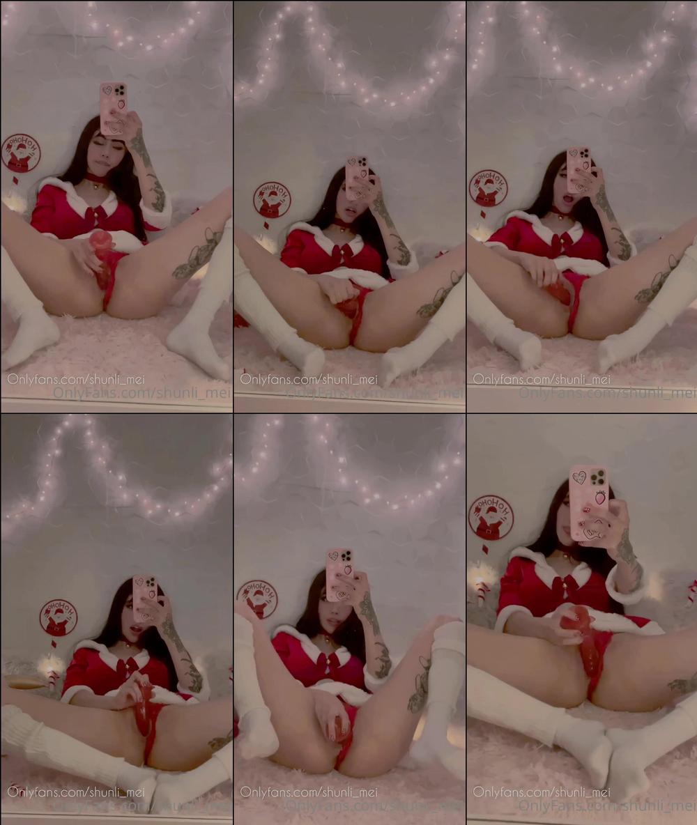 shunli mei 243183939 me preparo antes de la llegada de santa lo espero as toda caliente y mojadita quieren ver la segunda parte reg lame un like tengo otro video para mostrarte m s de 2