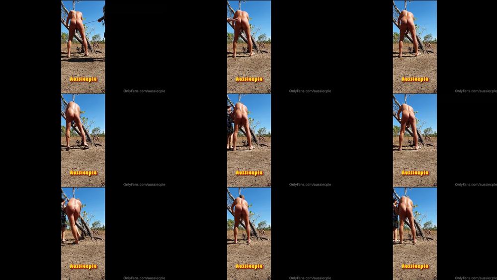 aussiecple 946293834 i took mr a out into the bush stripped him naked except for his and thongs then thrashed his bum part 2 1