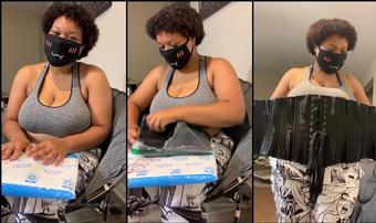 maskedoppai 30 07 2019 9091740 good morning here s my first fanmail opening someone go (maskedoppai)