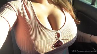 leannecrow 07 10 2020 1032418882 Managed to whip my nipple out on the sly.. haha   Iâll have to redo this with them both  (leannecrow)