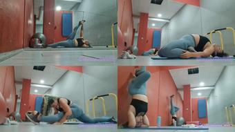 SFW Deep Stretching At The Gym - November 05, 2024 (Lilly Munster)