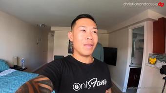 christianocean 08 04 2022 2418875571 Malcom's debut quick interview with us (SCENE 66, not yet released). He promises to CUMKIS (christianocean)