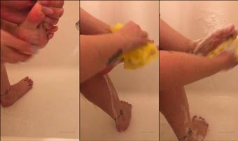 nikkivonnails 03 04 2020 210275633 cleanin my feet you love them nice and soft footboy (nikkivonnails)