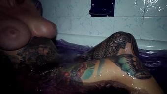 evelynuncovered 02 11 2020 1186362655 Come and perve on me in the bath  A girl's gotta have her RnR with a lavender bath bomb. W (evelynuncovered)