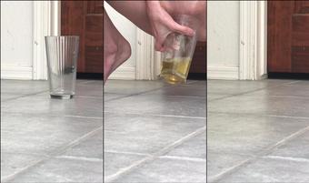 ariahazex 11 06 2018 10306510 watch me urinate in this cup up close before i play in it. (ariahazex)
