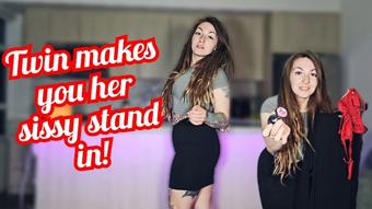 Twin makes you her sissy stand in - March 17, 2024 (Spookybunz)