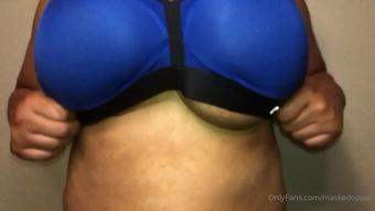 maskedoppai 10 04 2020 225411901 Highly requested video    Slo mo sports bra bounce  This is why I don't use treadmills at  (maskedoppai)