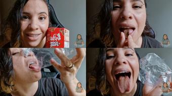 ASMR Eating Chocolate Cookies FHD - June 19, 2025 (Lilly Munster)