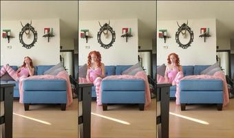 caelyx 08 11 2019 82942294 Feed me  The pink dildo made an appearance  Can't wait to see the final shots  Behind  (caelyx)