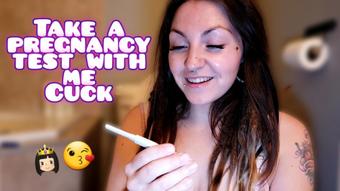 Take a pregnancy test with me, cuck - June 18, 2023 (Spookybunz)