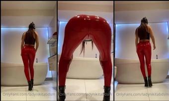 ladynikitabdsm 13 10 2020 1068962838 latex leggings for devoted slaves kneel and lick my (ladynikitabdsm)