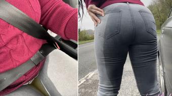 In car desperation & wetting - April 13, 2024 (Lustful_Libertines)