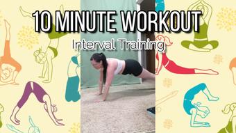 10 Minute Workout: Interval Training - June 30, 2021 (Morgana Laveau)
