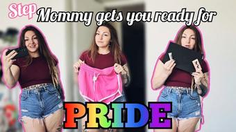 Step-mommy dresses you up for pride - June 11, 2025 (Spookybunz)
