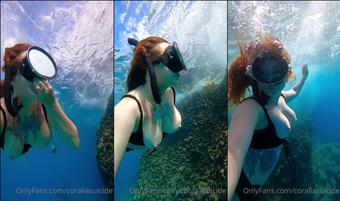 coraliasuicide 04 06 2022 2477184435 A bunch of the boobie videos were corrupt from yesterdayâs dive but I got one and the re (coraliasuicide)