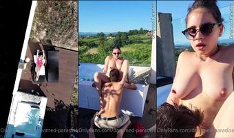 nenafoxyvip 706659217 2023 09 03 in the jacuzzi in the garden i found much more than sun and foam if you want to receive this (nenafoxyvip)