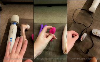 caunicorngirl 03 02 2022 2350822903 Someone wanted to see my vibrator dildo collection from faves to least liked toys. Which t (caunicorngirl)