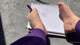 feetworthfollowing 379576523 2022 08 09 just look at abbie taking on the foot talent challenge and her her grip and wrinkles wow foo (feetworthfollowing)