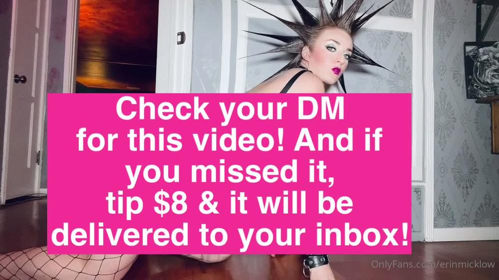 erinmicklow 14 05 2021 2109460962 Practicing my splits  Check your DM for the video,   if you missed it   would like to have