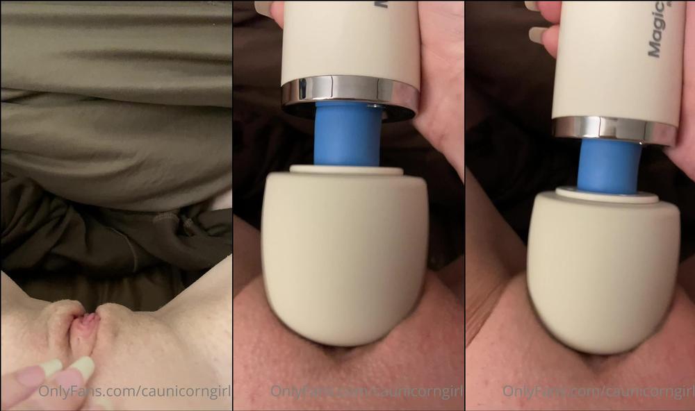 caunicorngirl 09 11 2021 2269844478 Morning time with my Wonder Wand.  Best way to start the day.