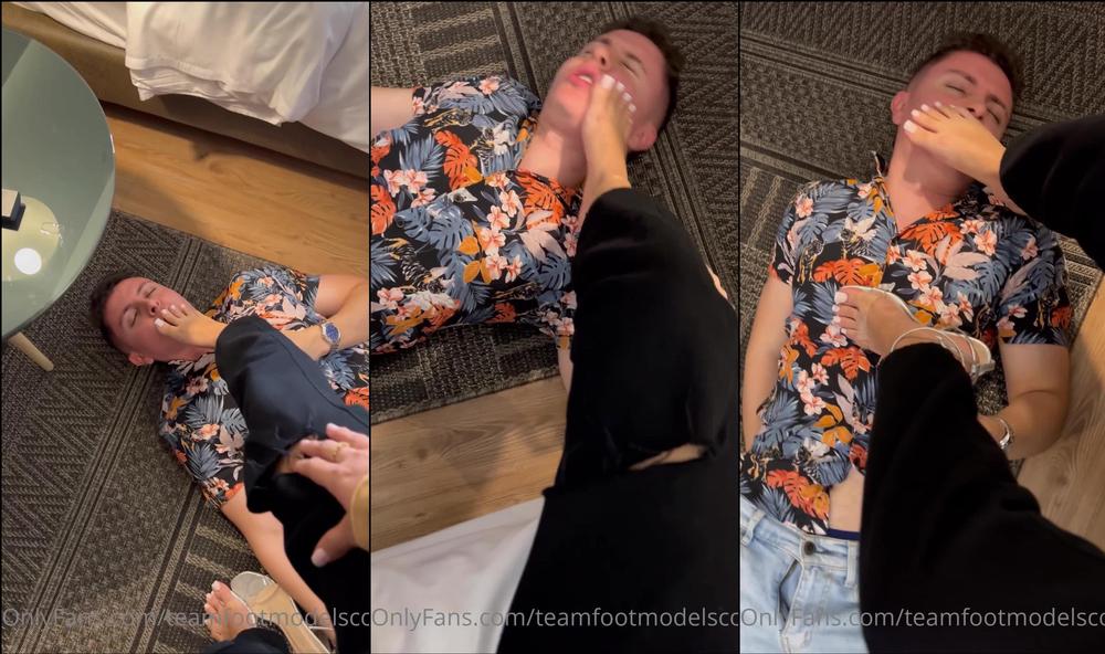 teamfootmodelsco 05 10 2022 2628444639 after a long day in heels i called my foot slave to wait for me in my hotel room and serve