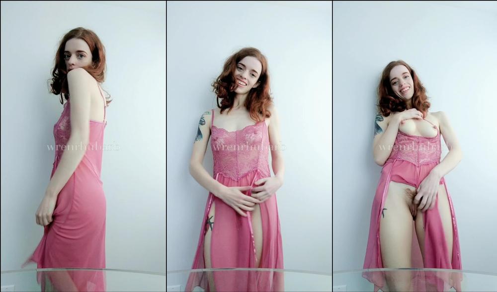 wrenrhubarb 154628037 i just wanted to show off my curls and pink lingerie for you today hope ya don t mind 