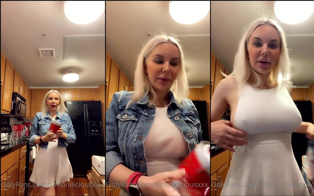 simoniliciousxxx 06 09 2021 2213250141 Make Thai Milk Tea with me 