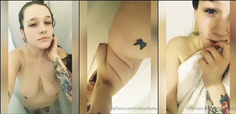 tabbybbaby 12 11 2020 1242497684 Wet Wednesdayâs Video took place in the shower.. Donât you wish you could have
