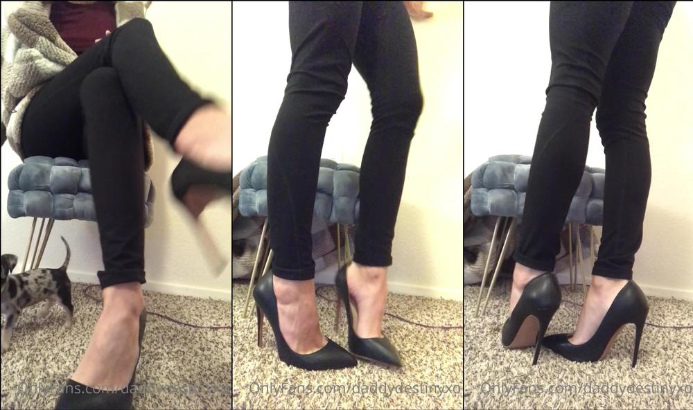 daddysdestinyxo 29 01 2021 2013389898 worship my heels you little slut