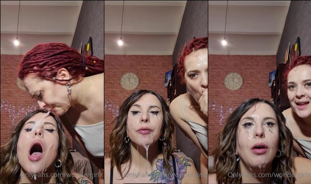 wondersgirlx 196172482 new video just live here spit all my face and make make up droll 1