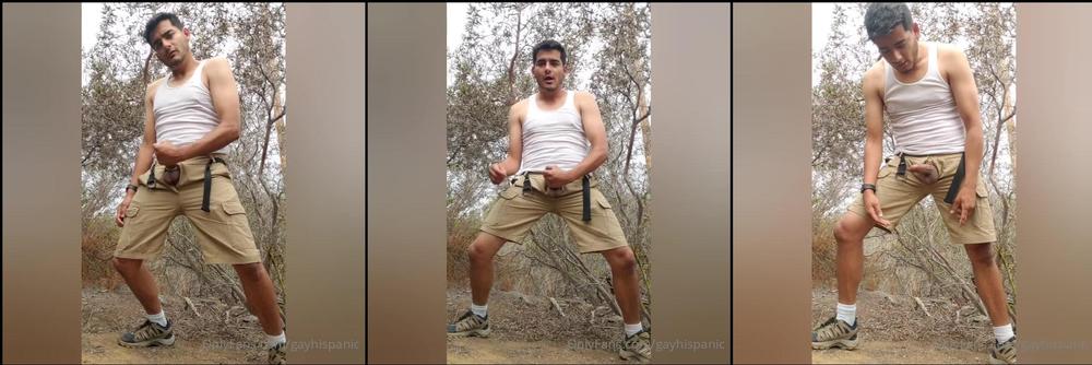 gayhispanic 11 08 2022 2557122809 Seemed like a good day for a nice wank at my hiking spot   there were definitely p