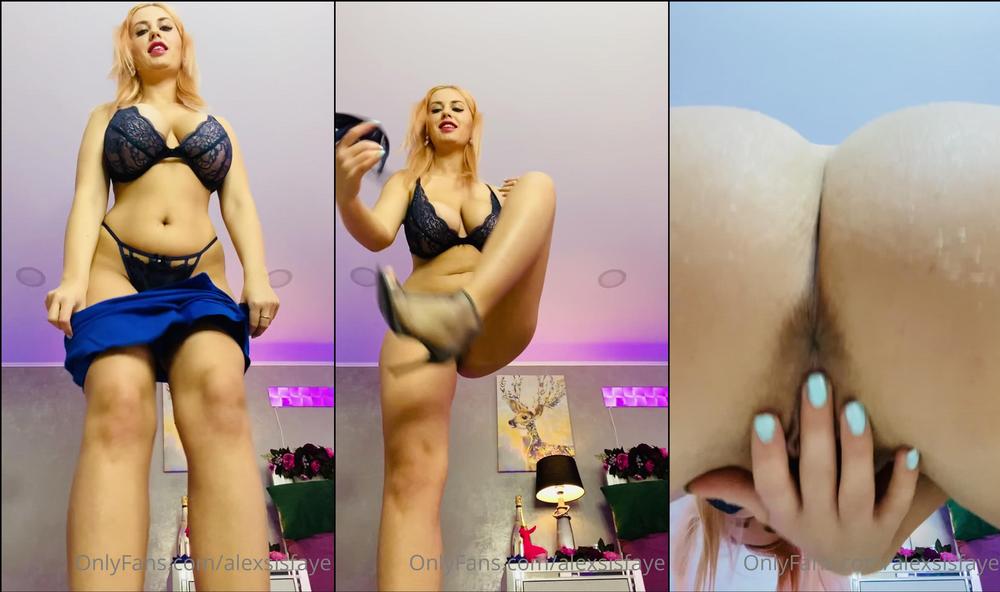 alexsisfaye 05 06 2021 2128291346 Happy Saturday  would be a good start if i squat on your face letting you taste my pussy 