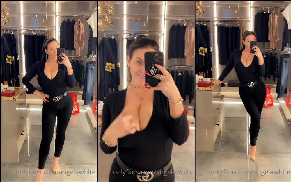 angelawhite 03 10 2021 2234957151 For those wondering what I decided to wear  I did get a little naughty before going ou
