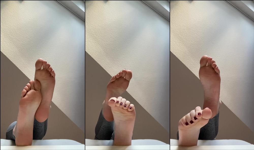 averyysfeet 12 02 2021 2030619243 Would you like to lay under my soft soles so I can press them on your face 