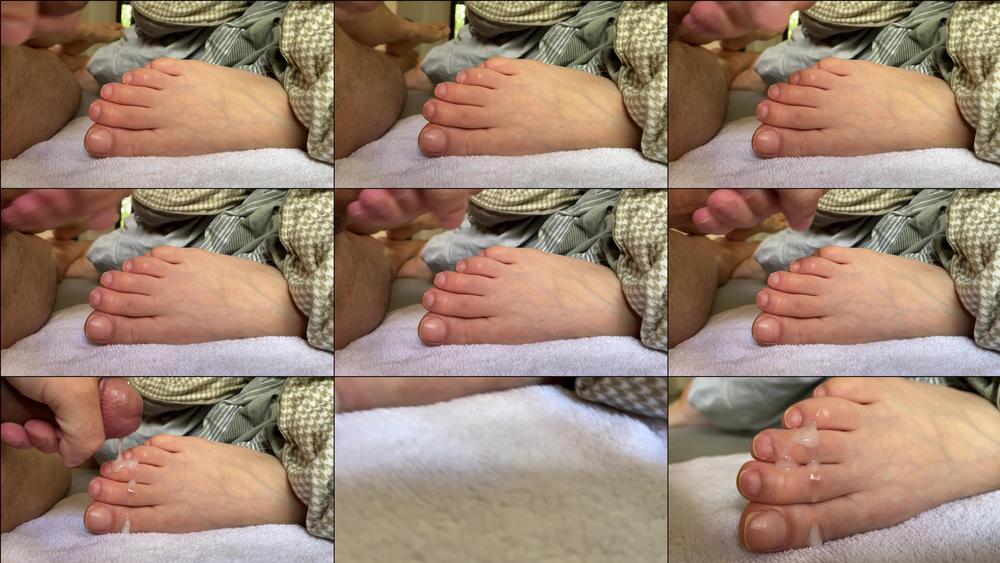 CUM OVER NATURAL TOES - May 29, 2023