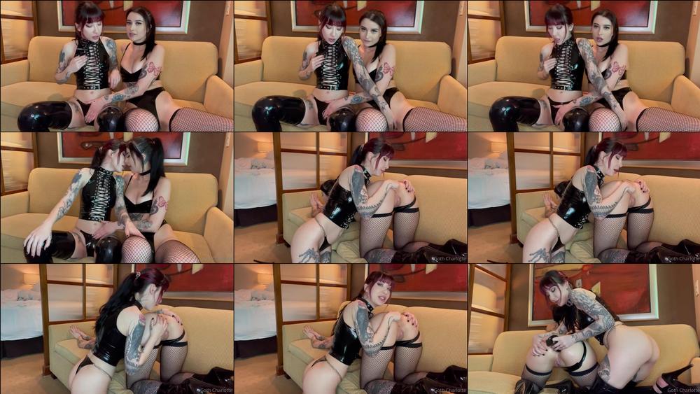 gothcharlotte 18 06 2022 2492515558 who's ready for the full video of me playing with @hexx_girl's beautiful ass  I'll be send