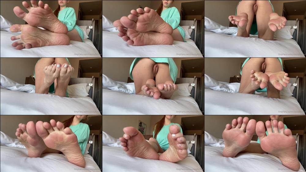crazzzyforfeet 16 01 2022 2331945249 wiggling toes and sole scrunching video 